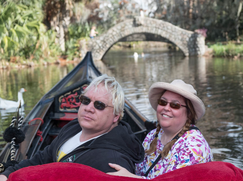 Mike and Diane on a Boat