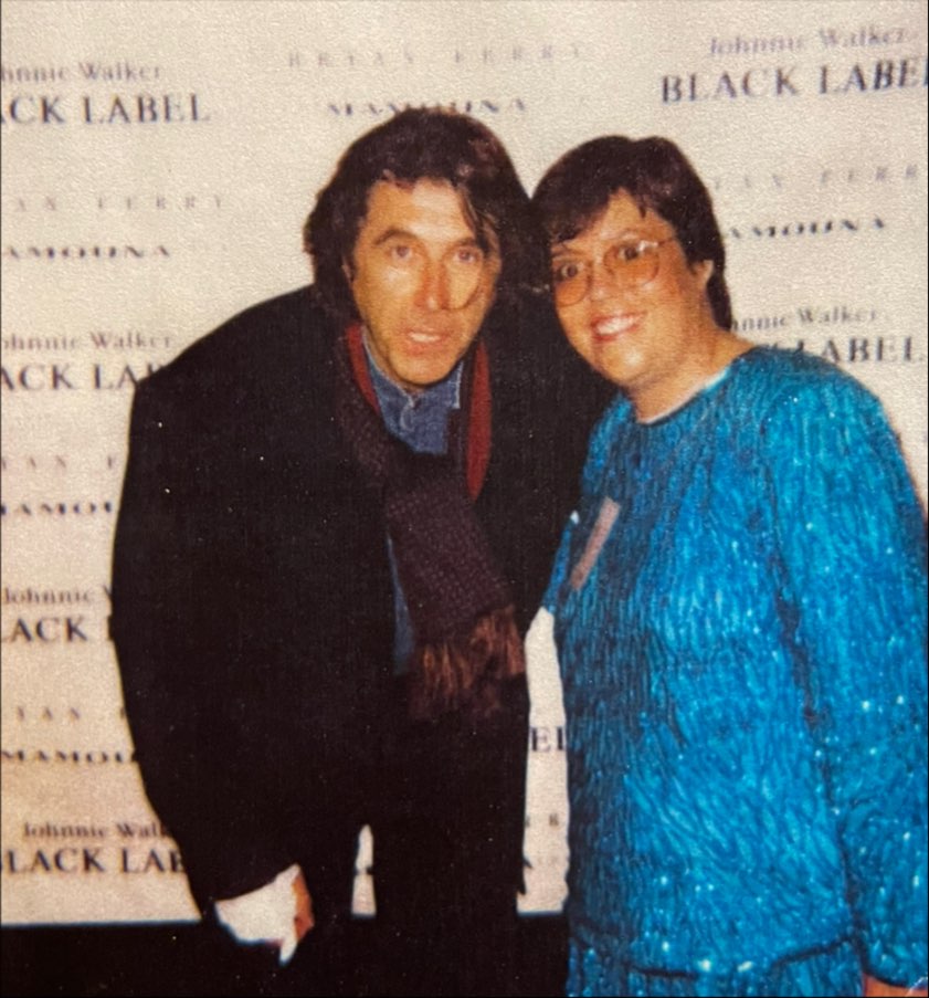 Diane and Bryan Ferry